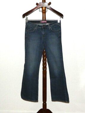 Levi's 518 Superlow Bootcut Stretch Denim Jeans Juniors size 9 M